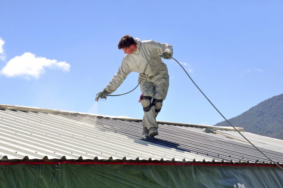 Roof Painting by Henry's Home Improvement LLC