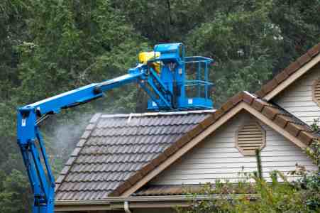 Mogul roof cleaning by Henry's Home Improvement LLC